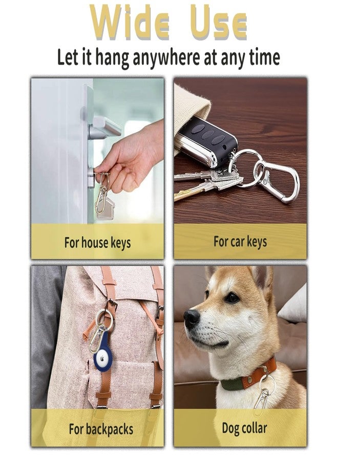 IVICOO Key Chain Rings Clip,Key Rings for Car Keys,Key Chains Women Cute,Keychains for Women Clip,Carabiner for Keys(Gold+Silver) - Image 4